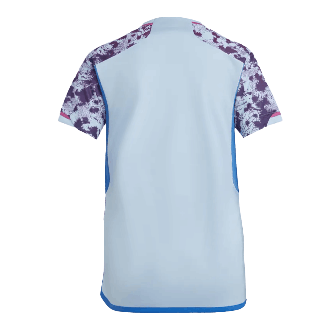 Men's Spain Women Nation Team Away Jersey Women's World Cup 2023