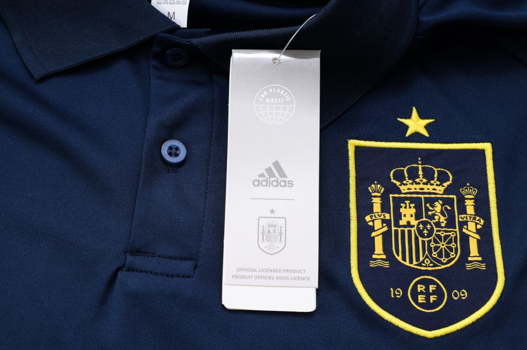 Spain Polo Shirt Navy 2022/23