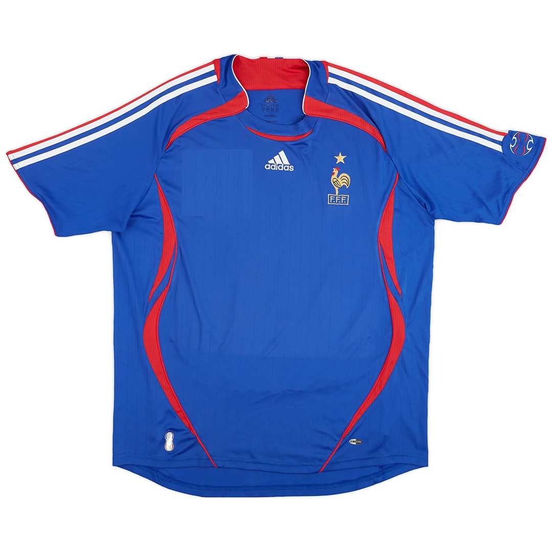 France Retro Home Jersey World Cup 2006