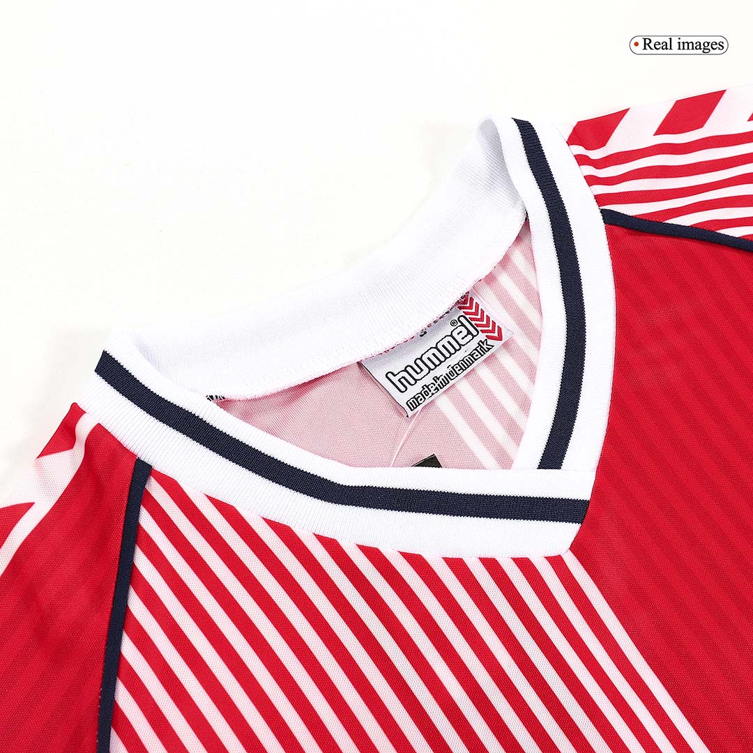 Denmark Retro Jersey Home 1986