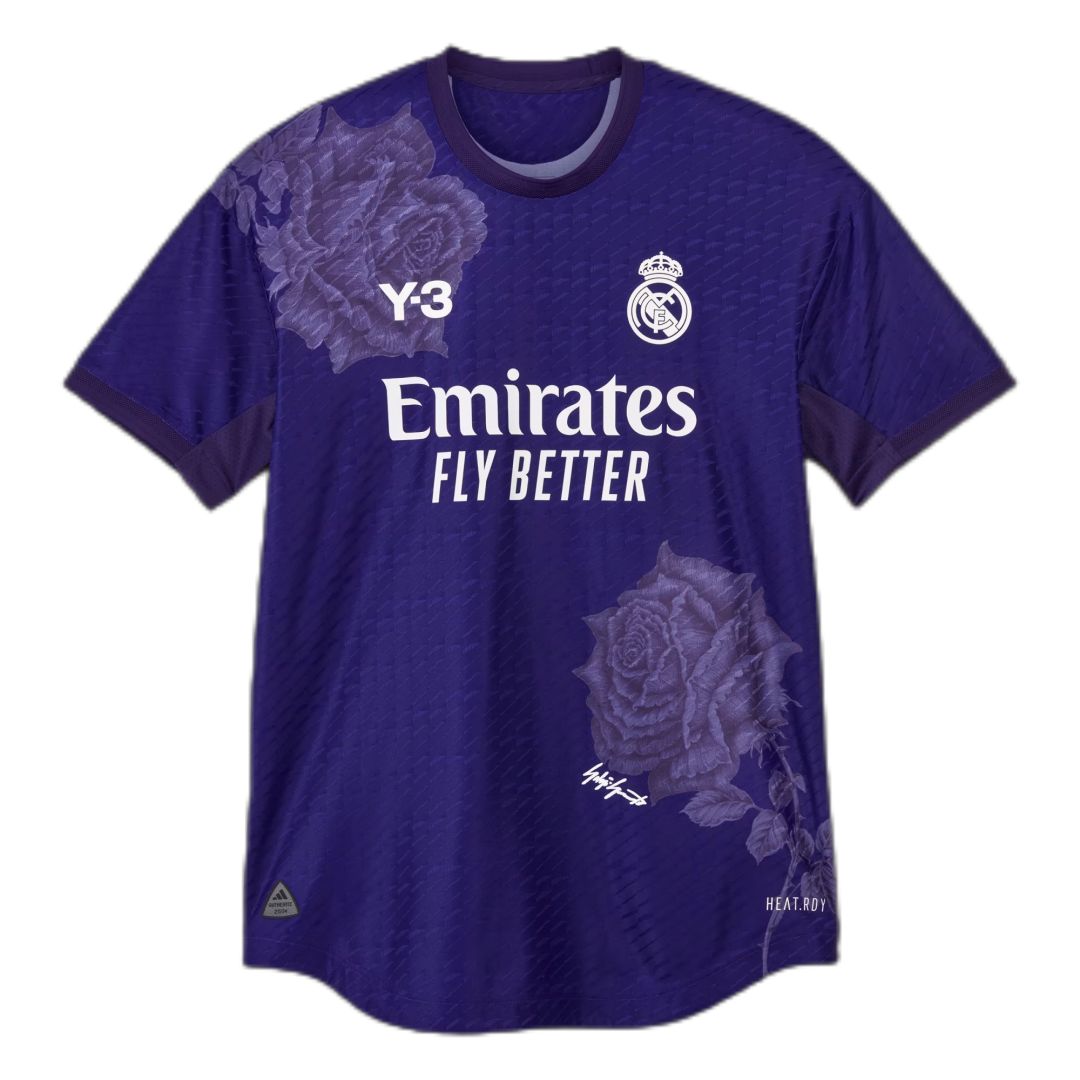 Real Madrid Y-3 Fourth Jersey Purple Player Version 2023/24