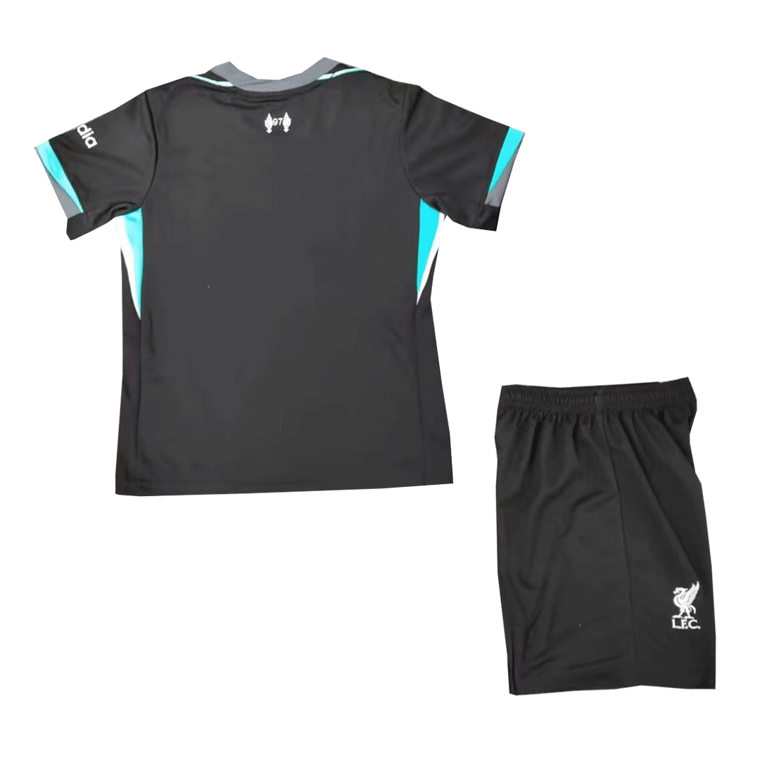 Kids Liverpool Away Kit Jersey+Shorts 2024/25