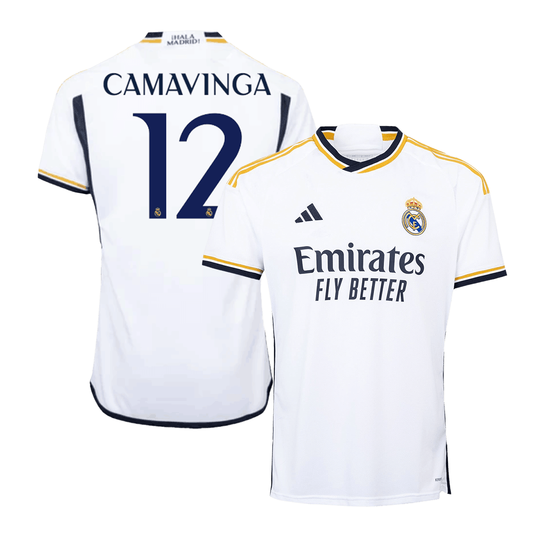 [Super Replica] CAMAVINGA #12 Real Madrid Home Jersey 2023/24