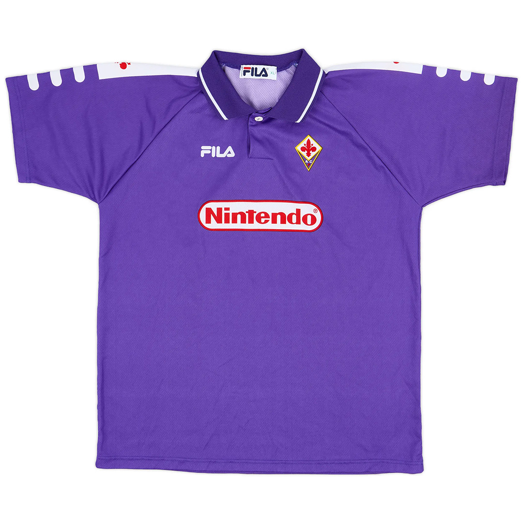 Fiorentina Retro Jersey Home 1998/99