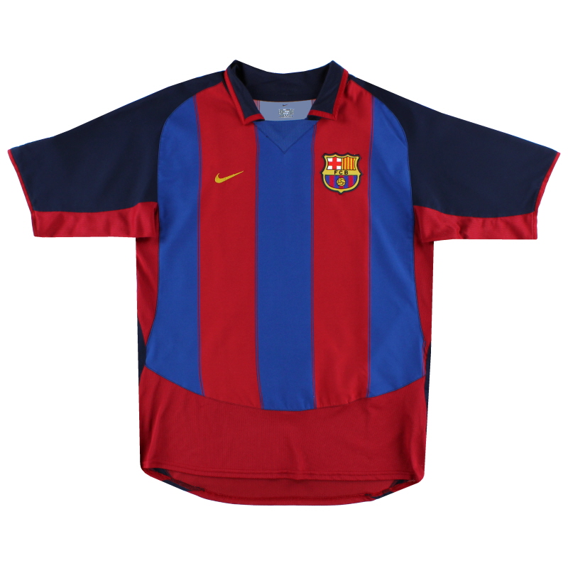 Barcelona Retro Jersey Home 2003/04