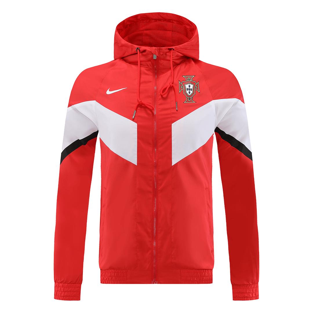 Portugal Windbreaker Hoodie Jacket Red Replica 2022