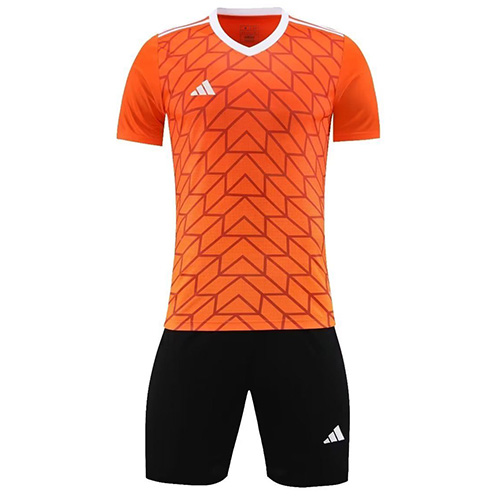 Customize Team Jersey Kit(Shirt+Short) Orange 731