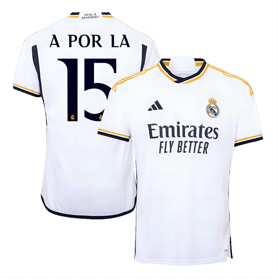 [Super Replica] A POR LA #15 Real Madrid Home Jersey 2023/24