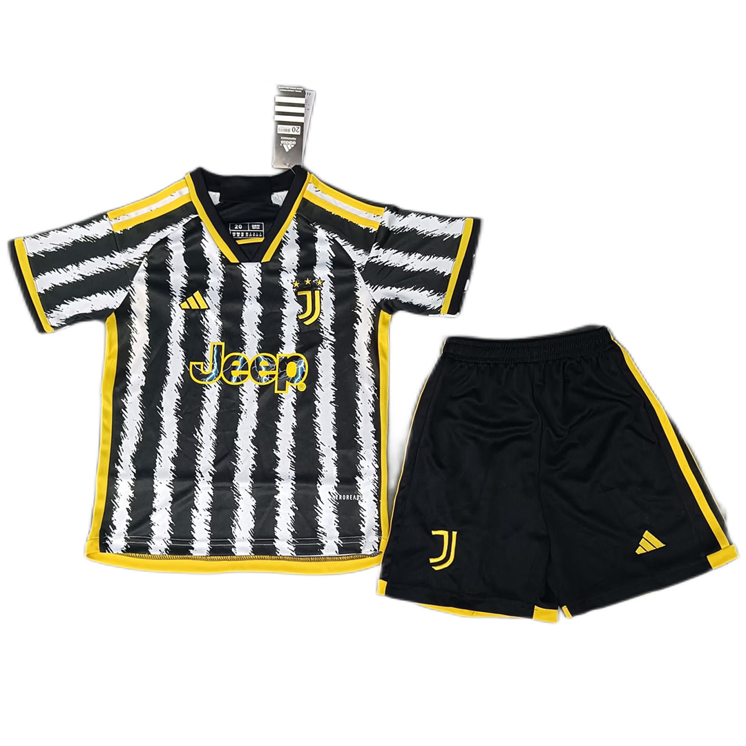 Kids Juventus Home Jersey Kit 2023/24