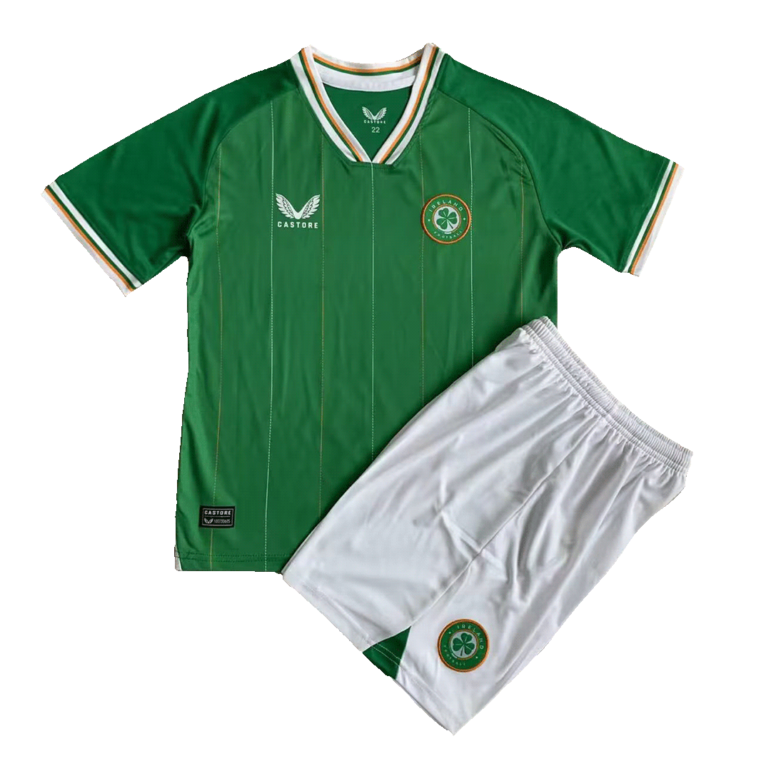 Kids Ireland Home Jersey Kit Replica 2023