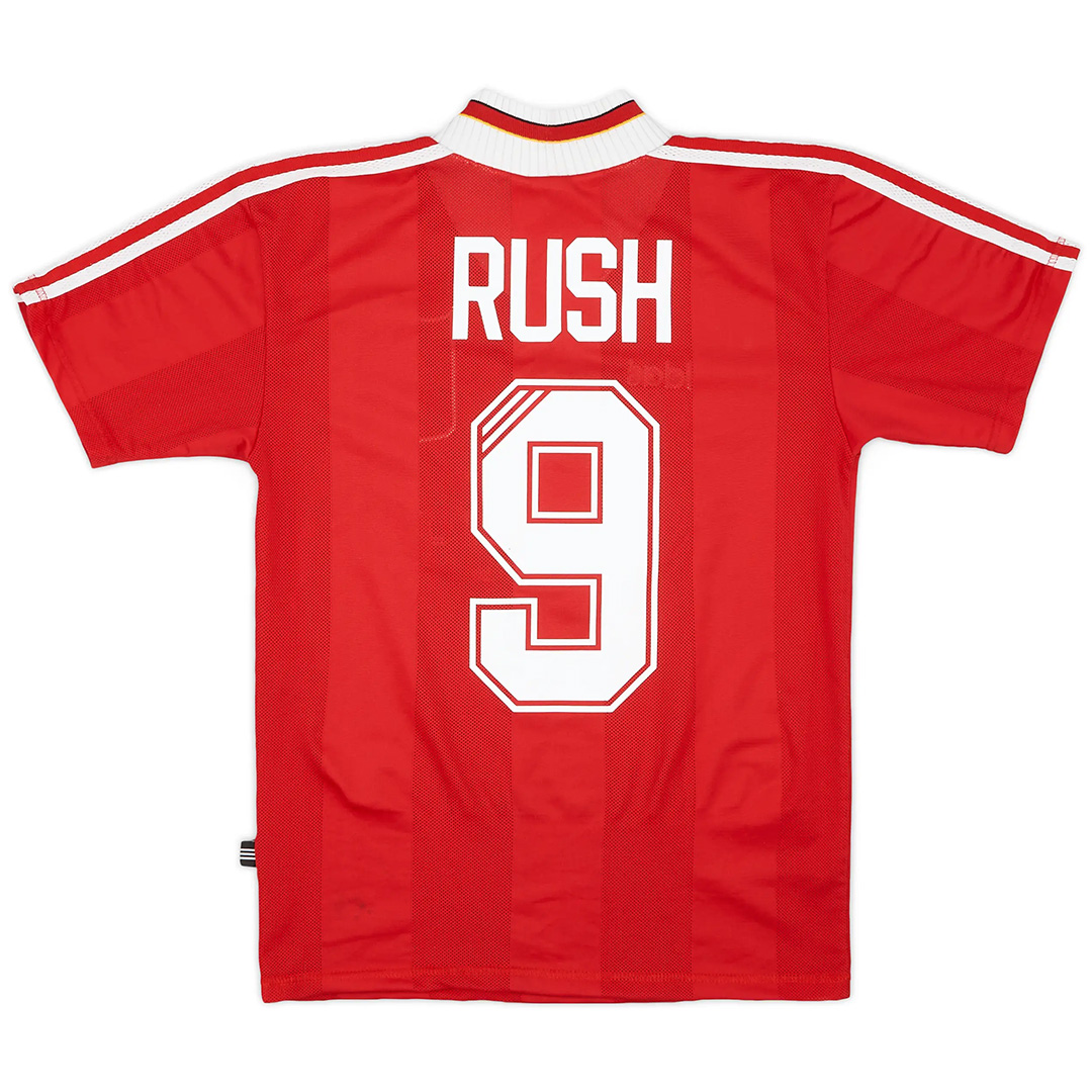 RUSH #9 Liverpool Retro Home Jersey 1995/96