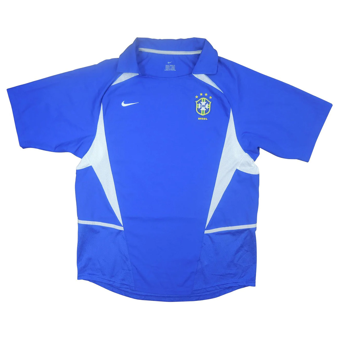 Brazil Retro Jersey Away World Cup 2002