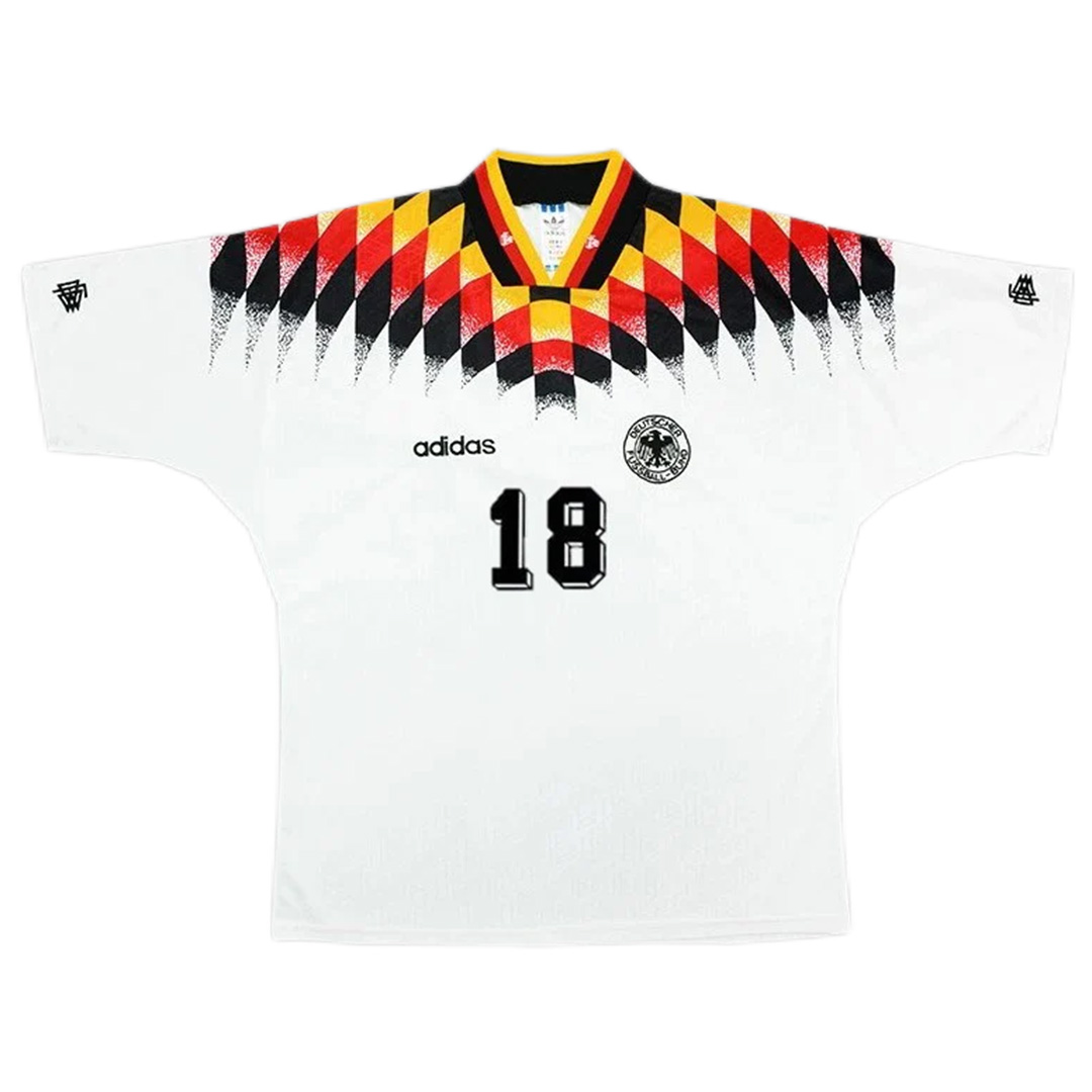Germany KLINSMANN #18 Retro Jersey Home 1994