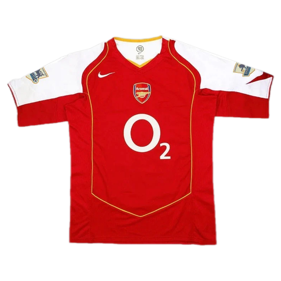 Arsenal Bergkamp #10 Retro Jersey Home Replica 2004/05