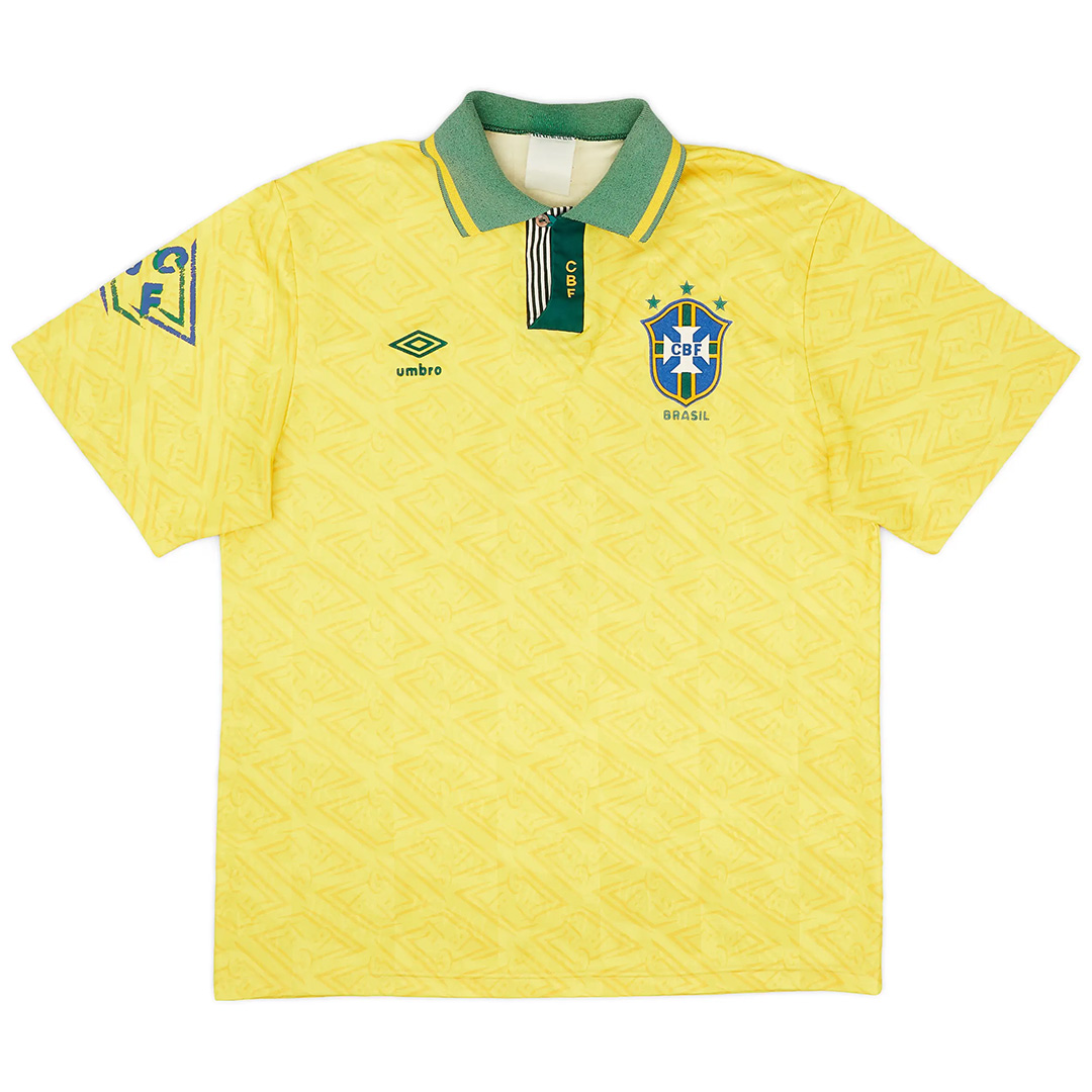 Brazil Retro Jersey Home 1991/93
