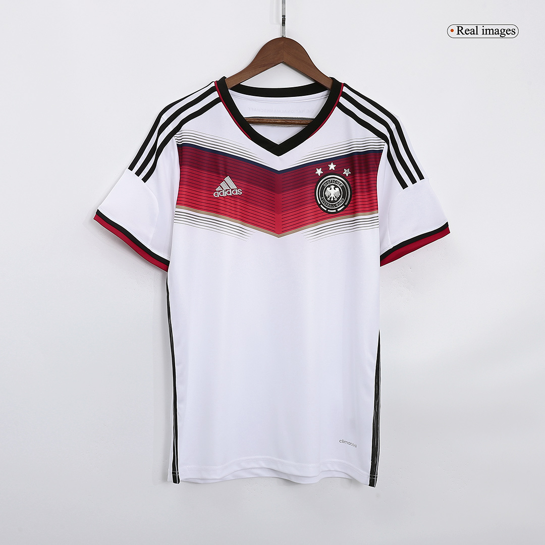 Germany Retro 3 Stars Home Jersey World Cup 2014