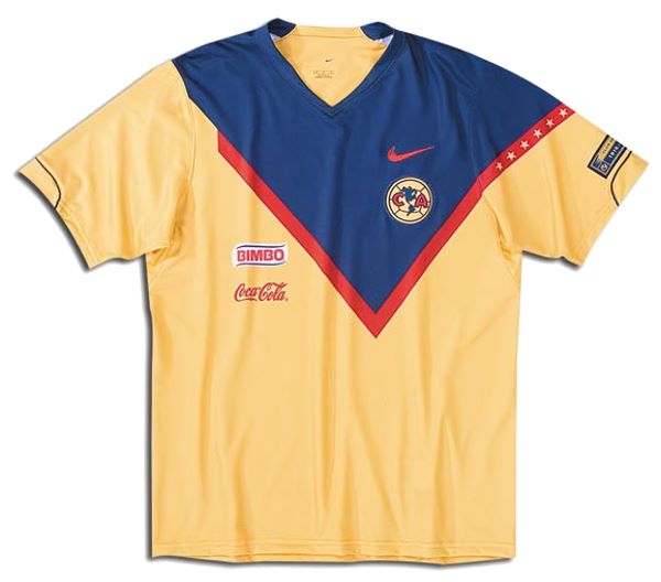 Club America Retro Jersey 90th Anniversary Home 2006