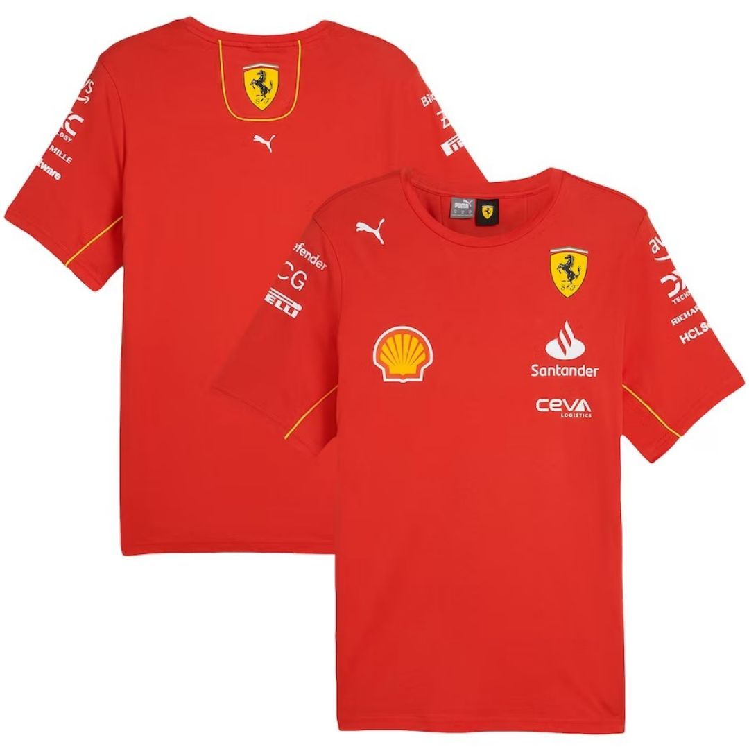 Scuderia Ferrari  F1 Racing Team T-Shirt 2024