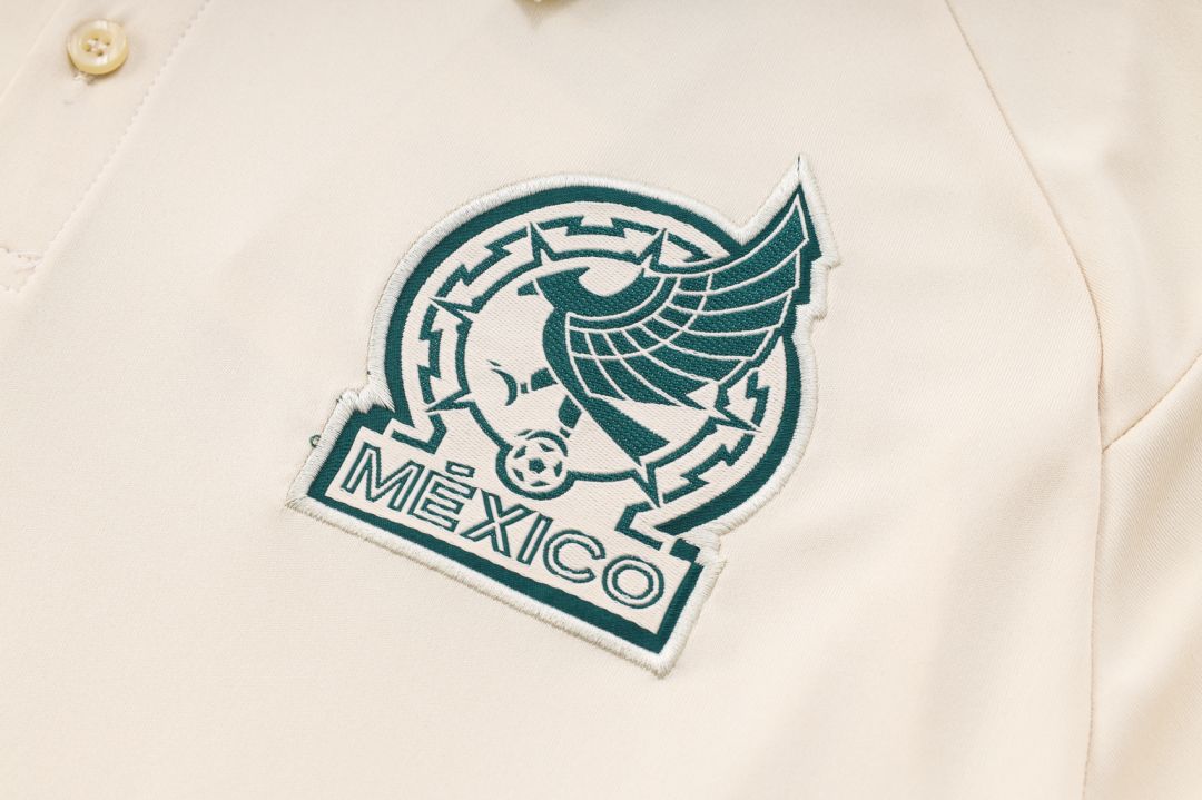 Mexico Polo Shirt White 2022/23