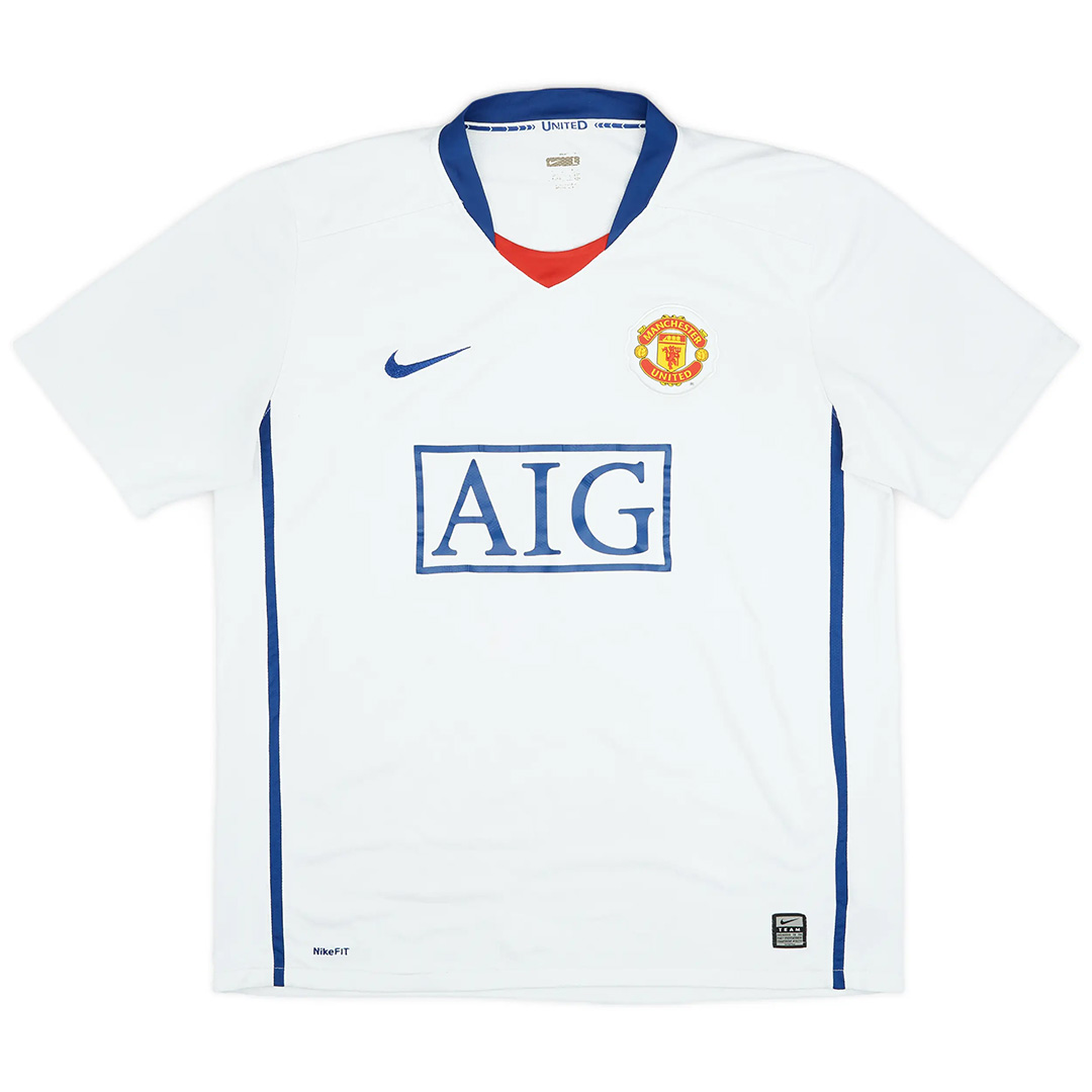 Ronaldo #7 Manchester United Retro Jersey Away 2008/09
