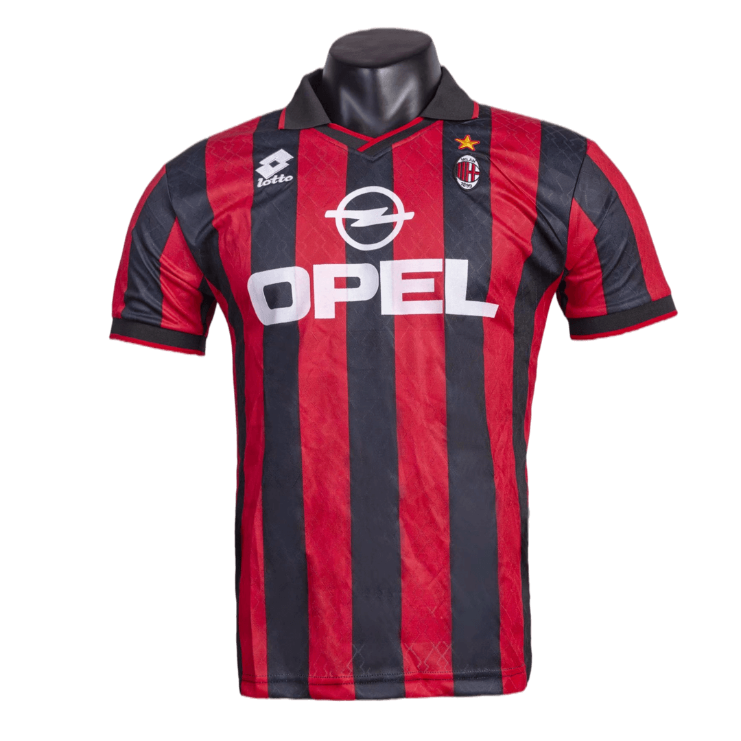 AC Milan Retro Jersey Home 1995/96