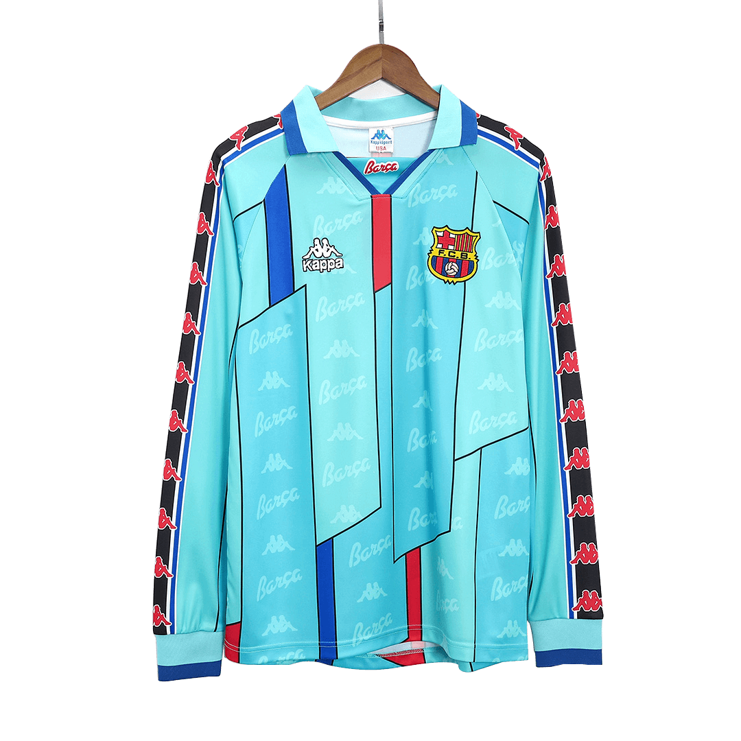 Barcelona Retro Long Sleeve Jersey Away 1996/97