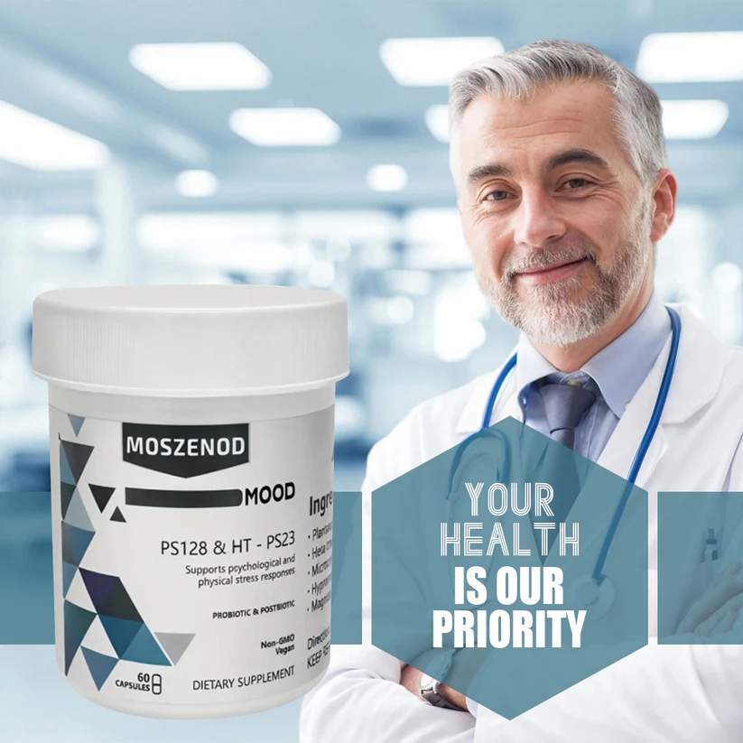 Moszenod® Mood Clinically-backed probiotic duo - L. plantarum PS128 and L.paracasei PS23