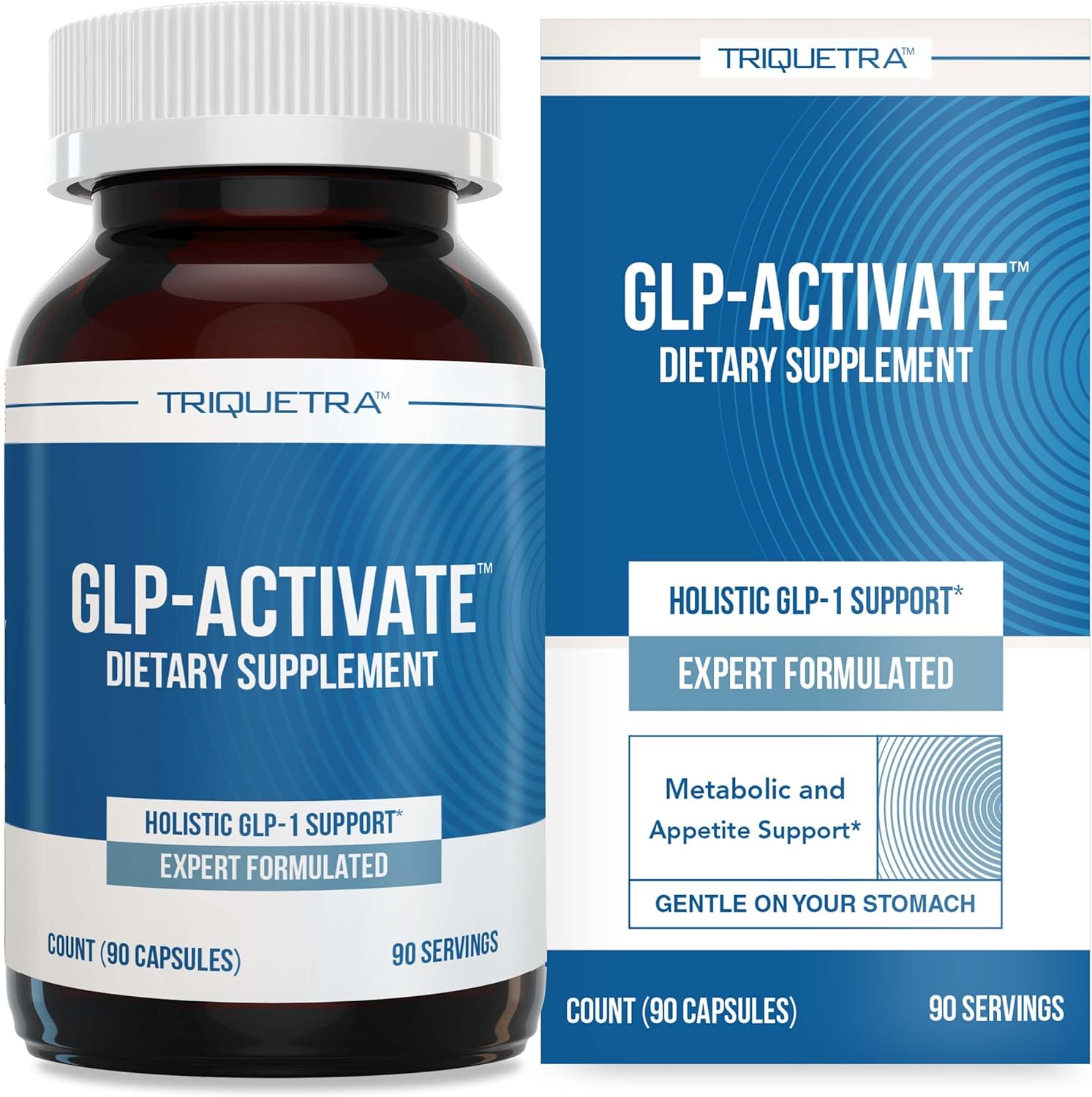 GLP-Activate | Hunger & Metabolism Support - Formulated to Support GLP1 Naturally - Expert Formulated GLP1 Supplement for Women - 1 Capsule Before Meals for Hunger & Metabolic Support (90 Servings)