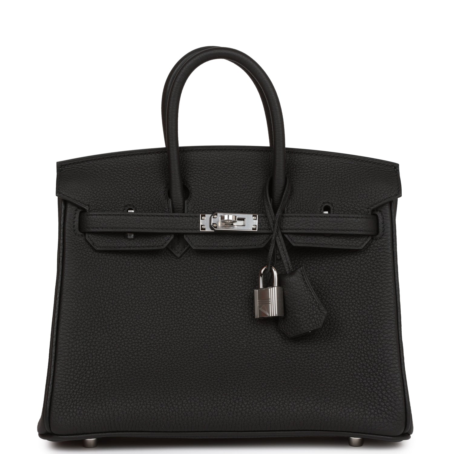 Hermès Birkin 25 Black Togo Palladium Hardware