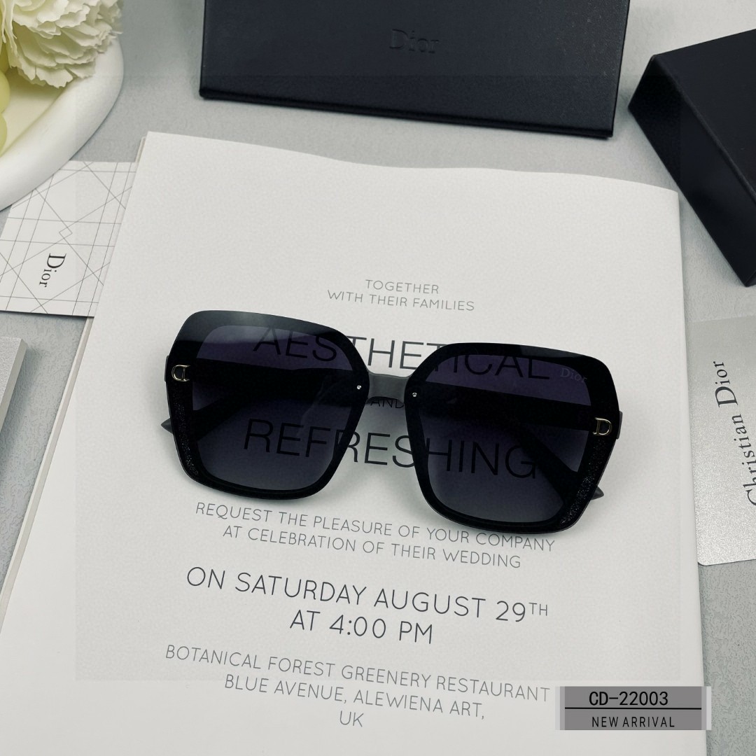 Dior-Polarized Lens Box Sunglasses