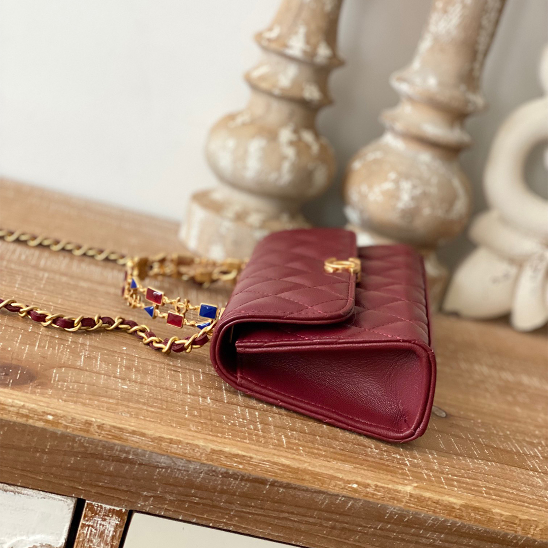 Chanel-Kelly Enamel Chain Bag-Long Bag