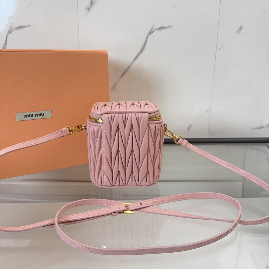 MIU MIU-Matelass é soft sheepskin ultra mini handbag