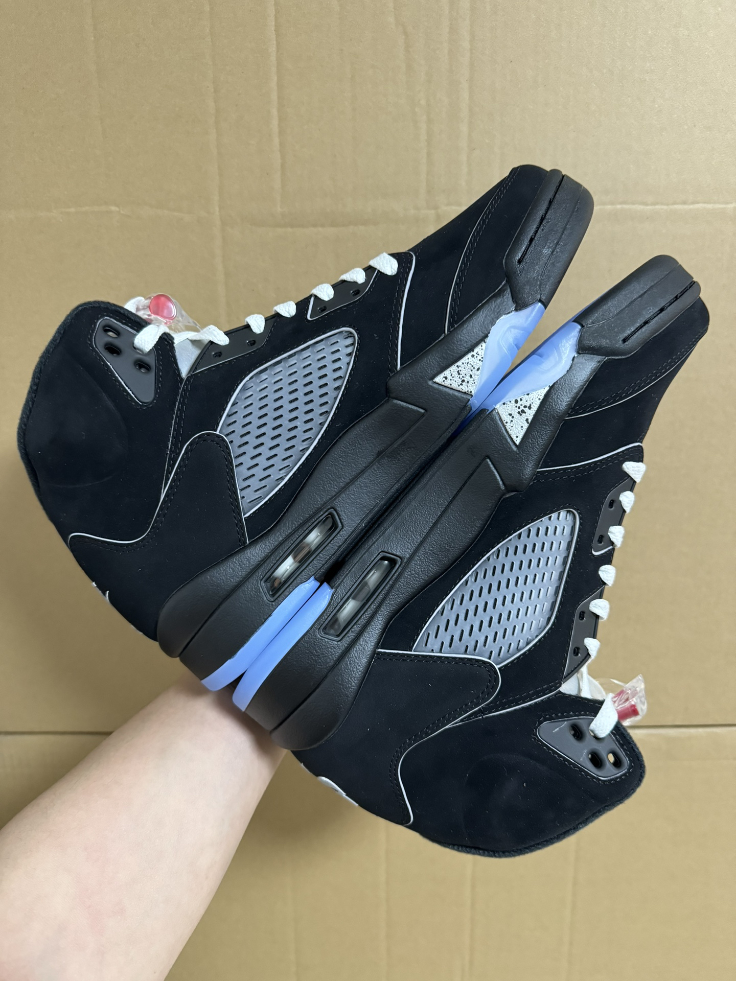 Air Jordan 5 AJ5 - Black Metallic Reimagiend