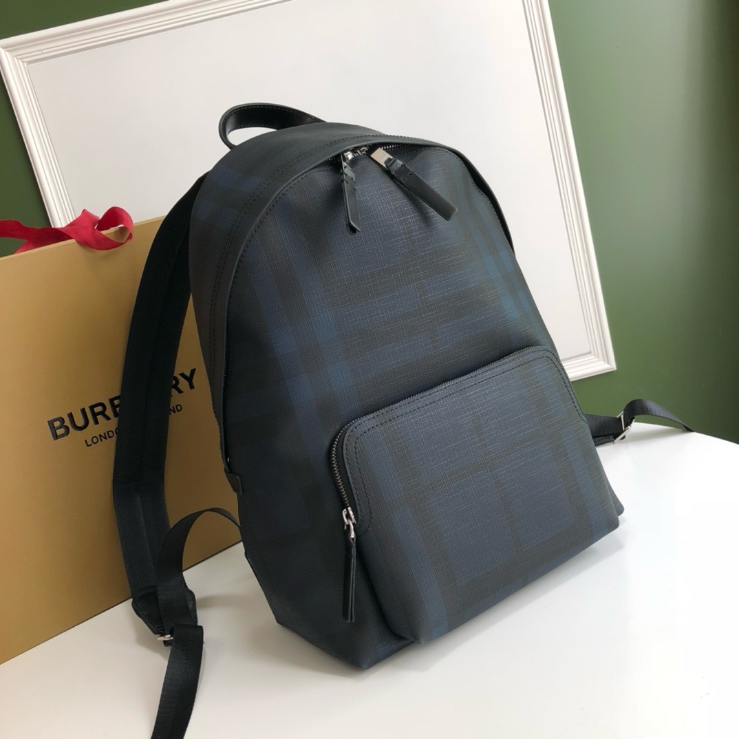 Burberry-London plaid backpack