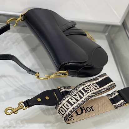 Dior-Cowhide Saddle Bag