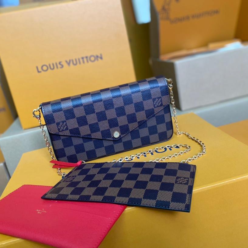 LV-Pochette félicie Chain Bag