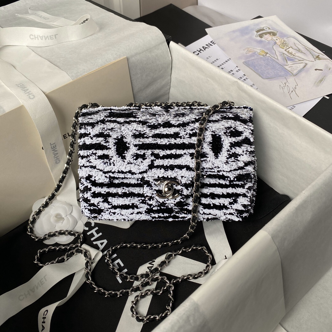Chanel-Sequin Stripe cf