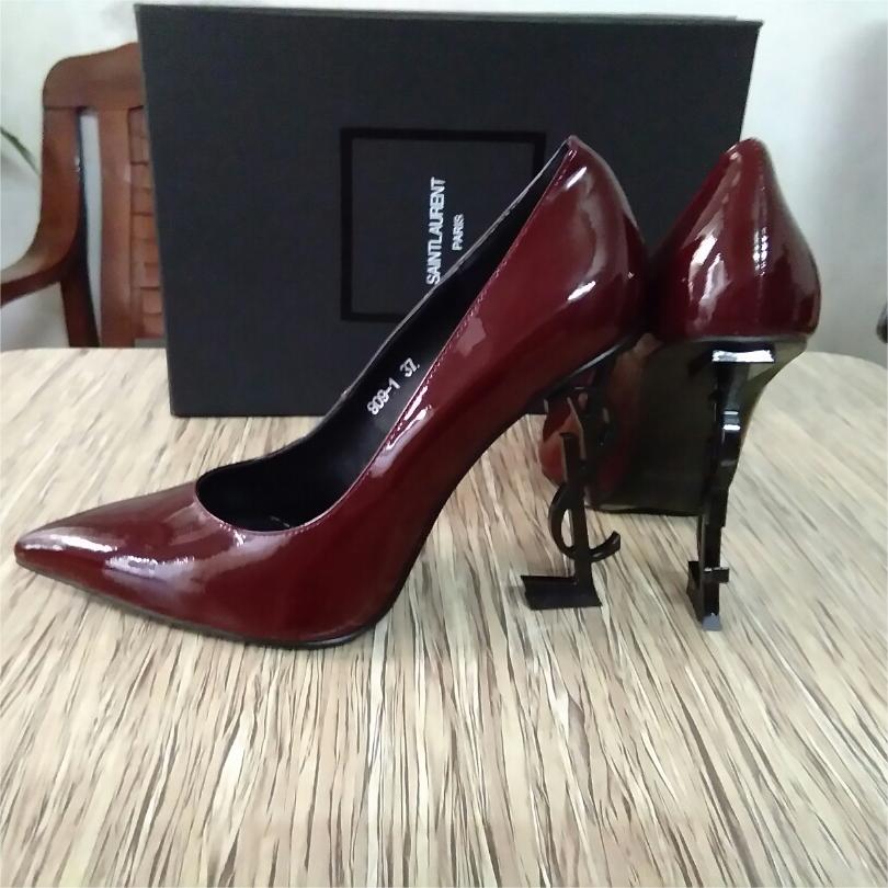 YSL-Pointed high heels