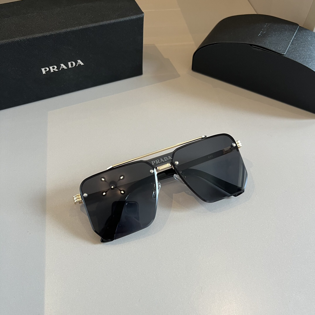 Prada-Men's Versatile Classic Sunglasses