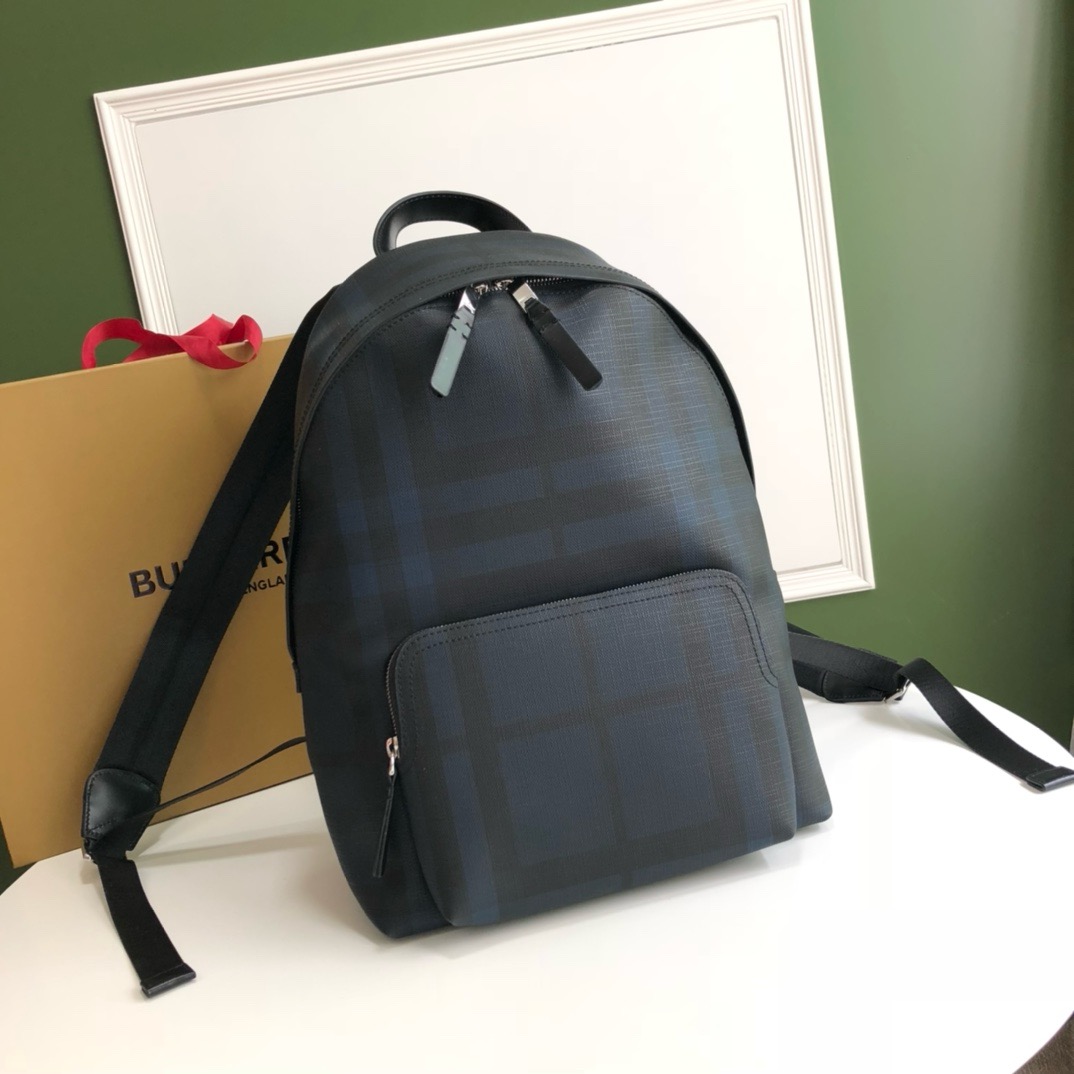 Burberry-London plaid backpack