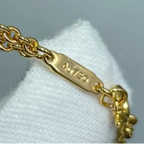 TIFFANY&Co-Double Ring Smooth Horseshoe Buckle Necklace