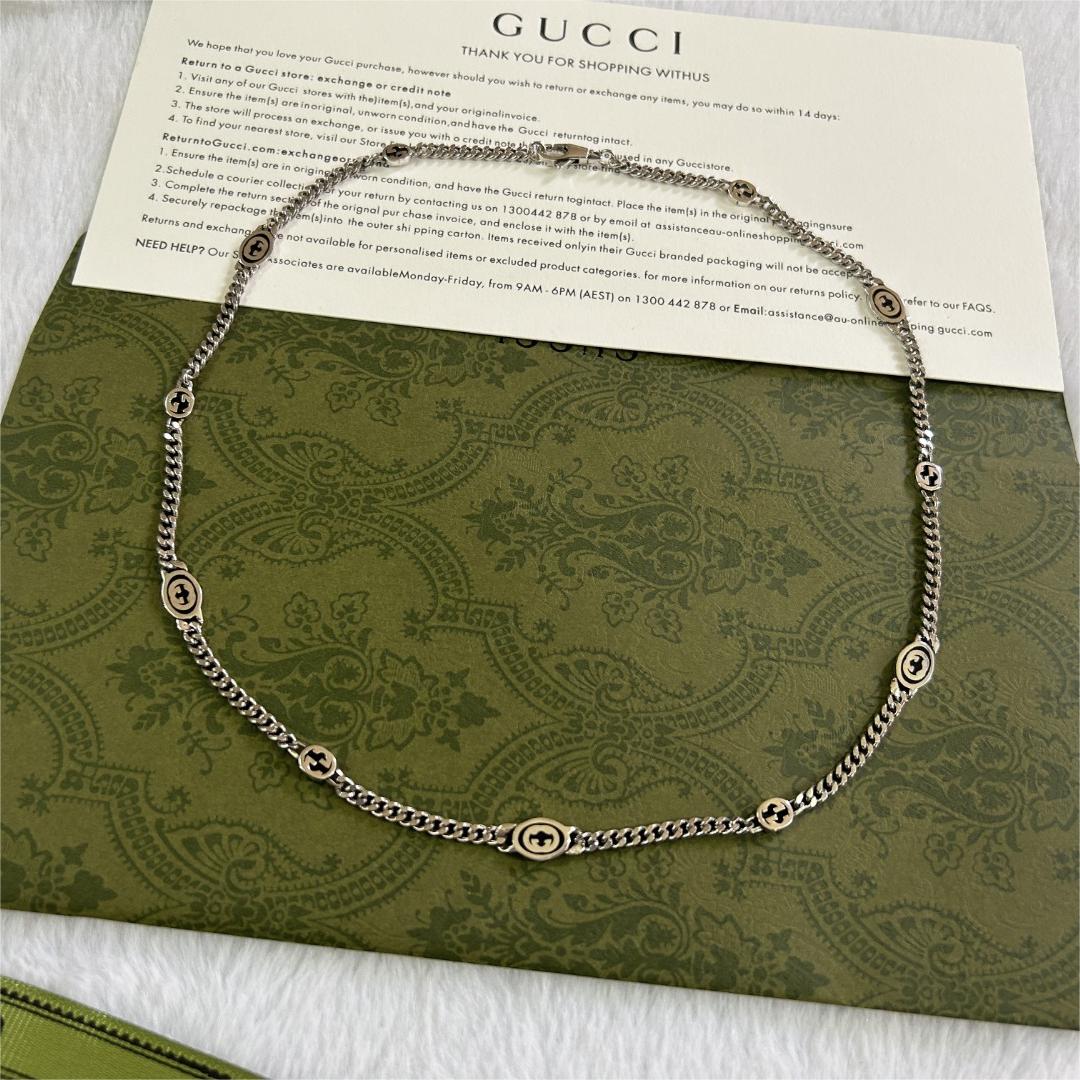 GUCCI-Interdrip rubber necklace