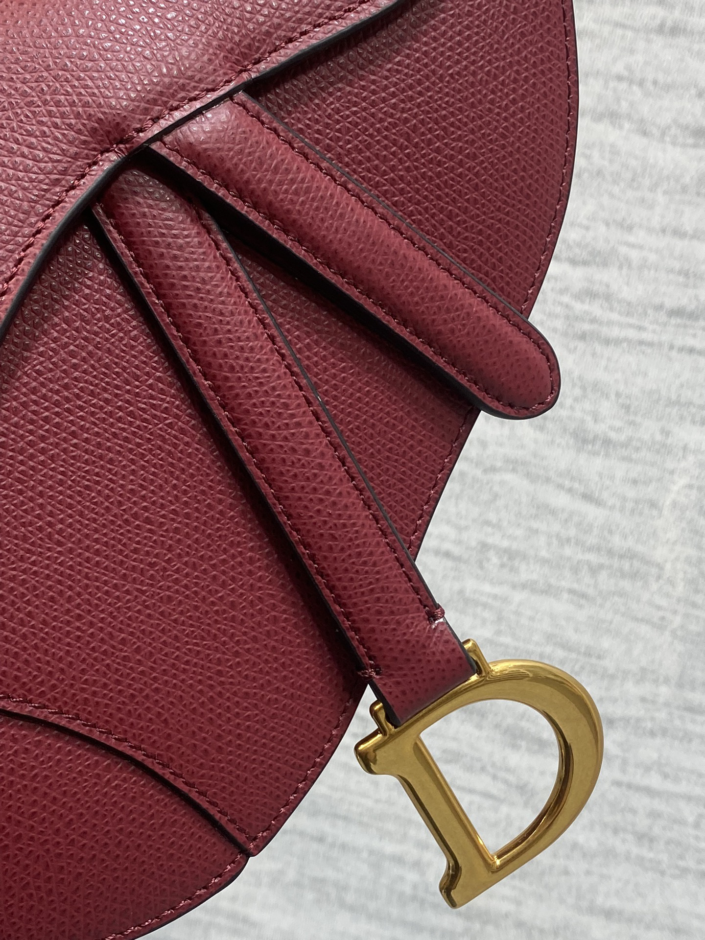 DIOR - Dior Saddle Cowhide Leather Handbag Shoulder bag