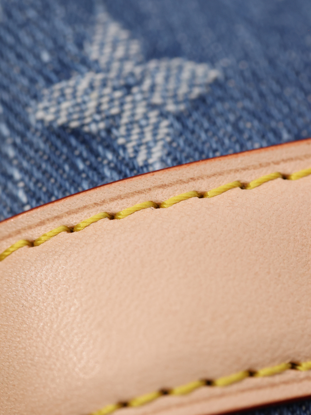 LOUIS VUITTON Nano Noé Bucket Bag Crossbody Shoulder Bag Blue