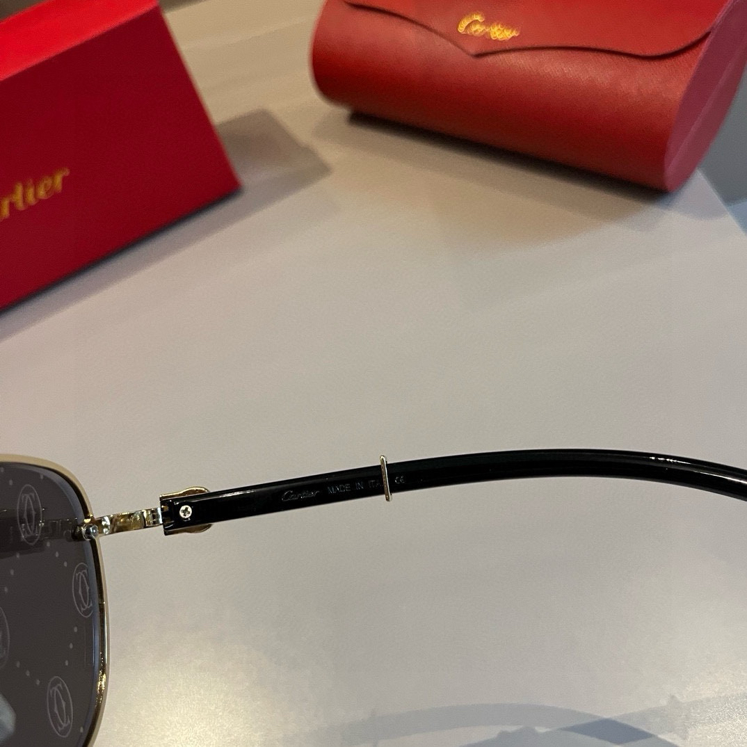 Cartier-official website new men's sunglasses