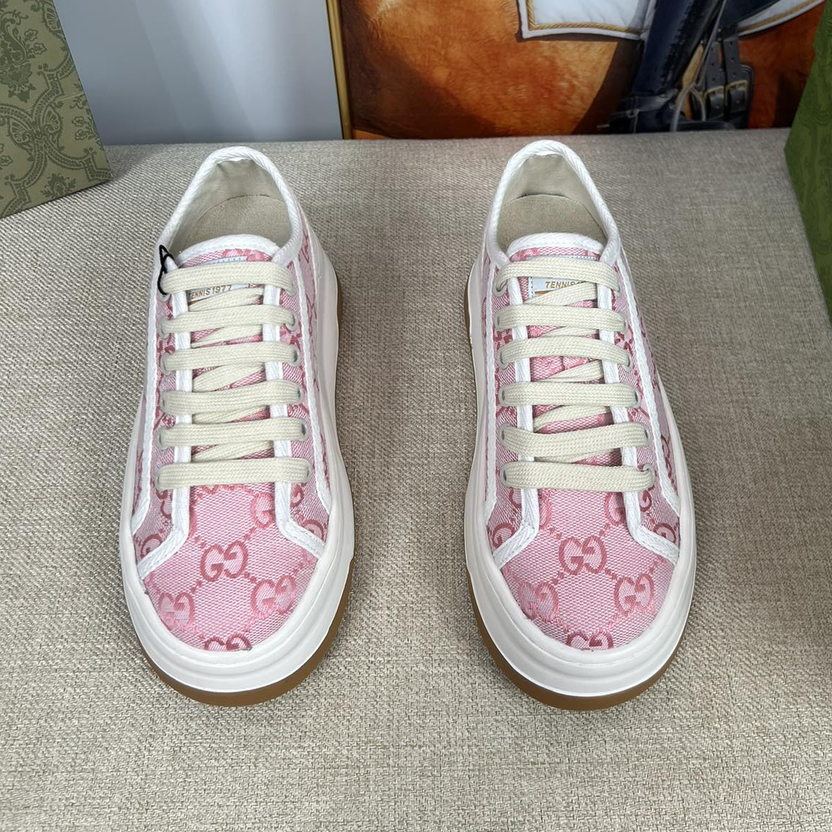 Gucci - Canvas Low cut Casual Shoes