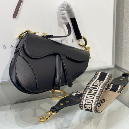 Dior-Cowhide Saddle Bag