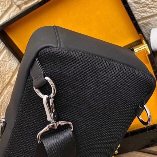 LV-Explosive Soft Cowhide Simple Chest Bag