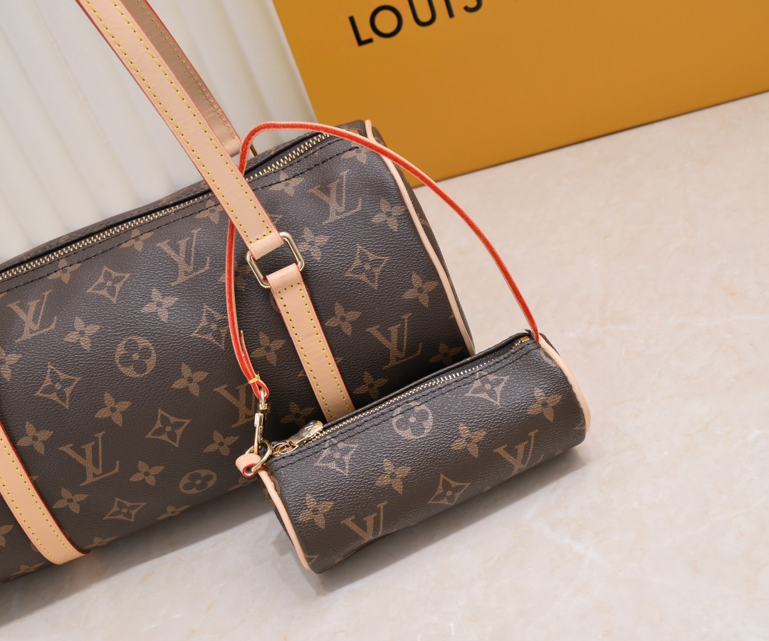LV-Monogram Papillon 30 Handbag