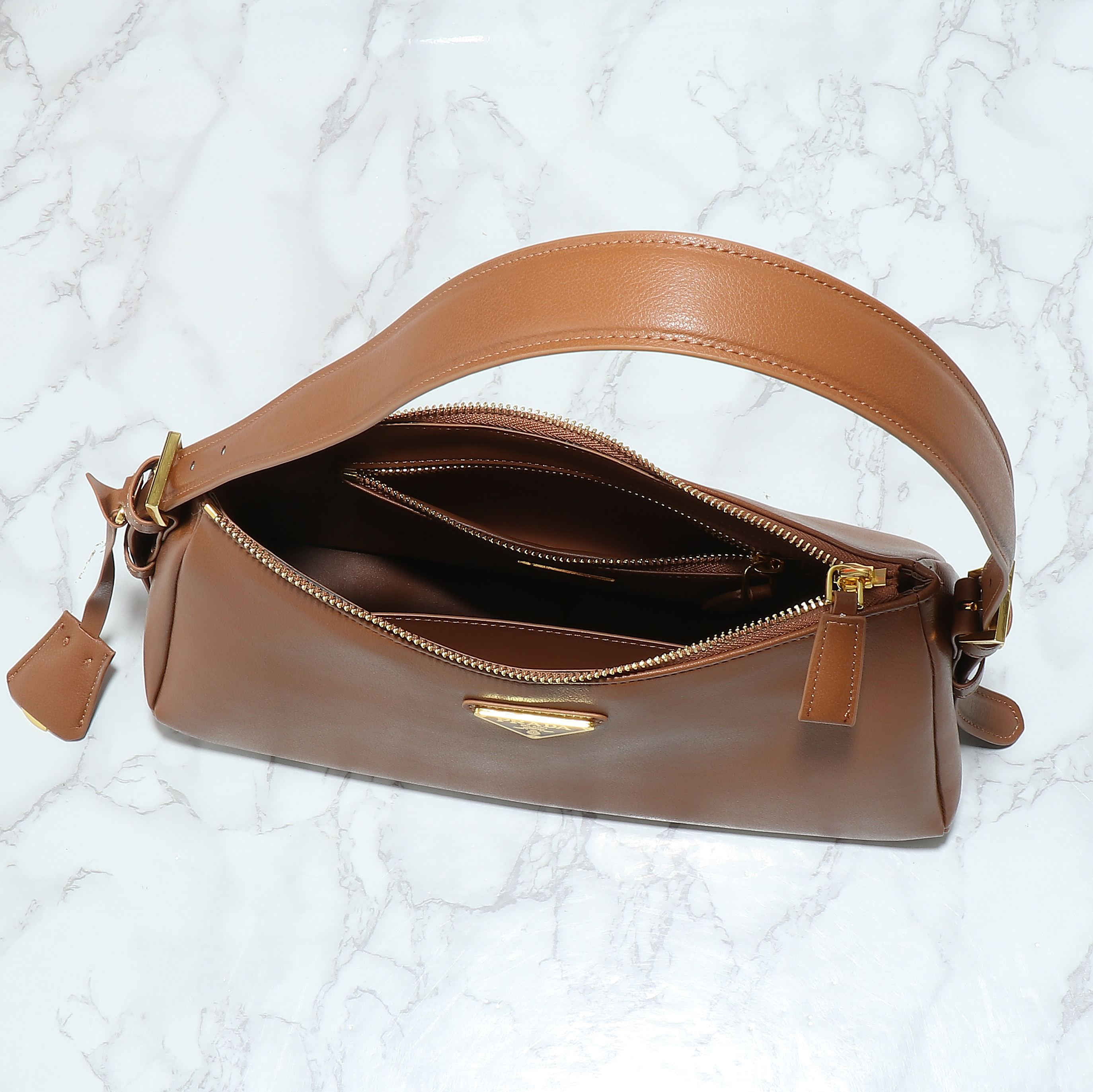 PRADA - Aimée Leather HOBO Bag